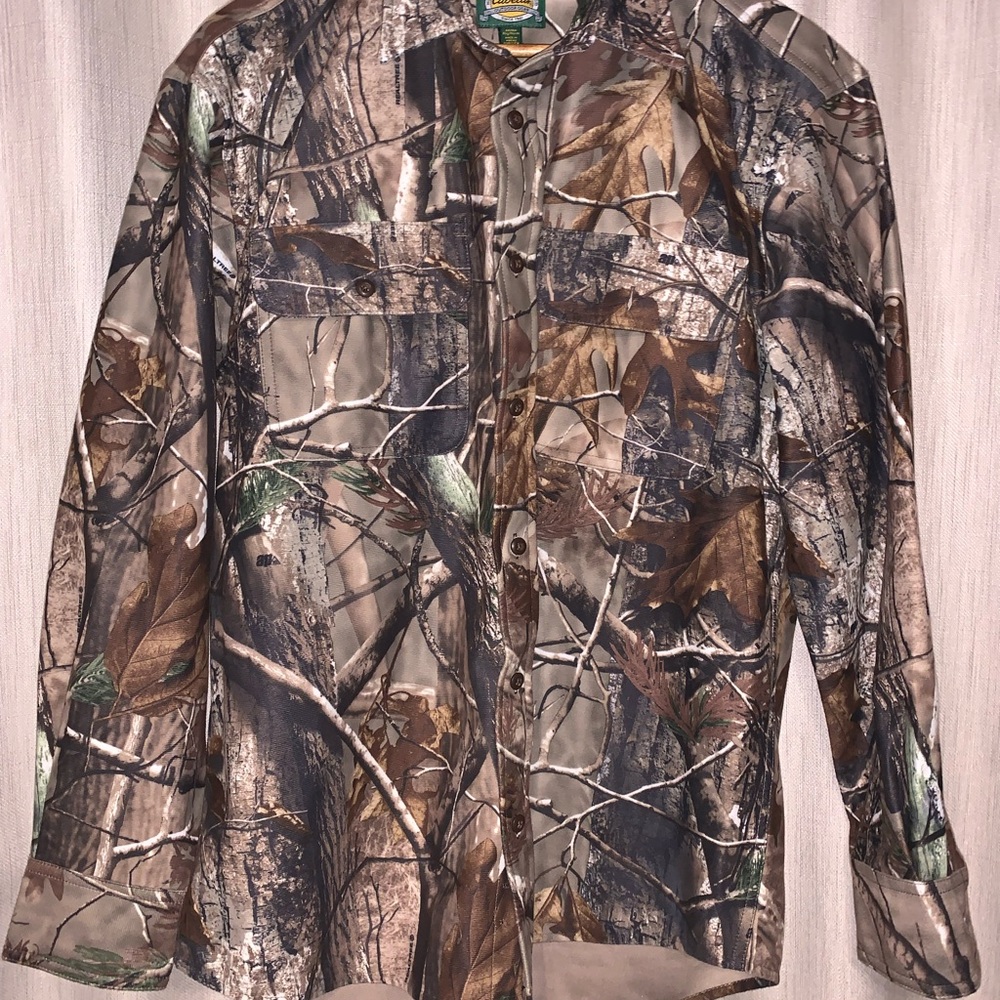 Cabela's Camouflage Shirt Jacket